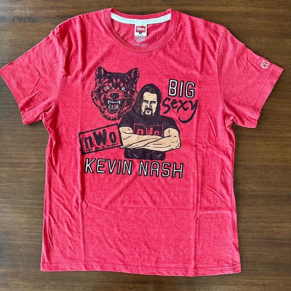 HOMAGE nWo Wolfpac Kevin Nash T-Shirt